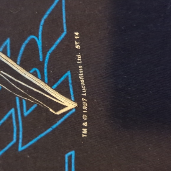 Deadstock 1997 Darth Vader Star Wars t-shirt vintage - Picture 4 of 4